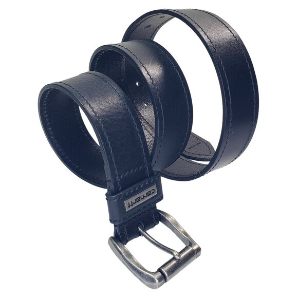 Carhartt Black Leather Roller Belt -- Men's size 40 (waist 38) - Picture 3 of 6